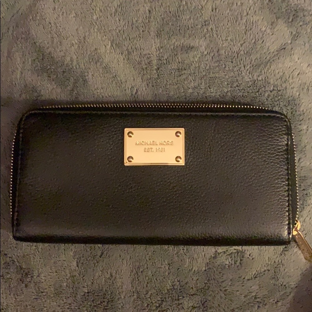 Michael Kors black wallet